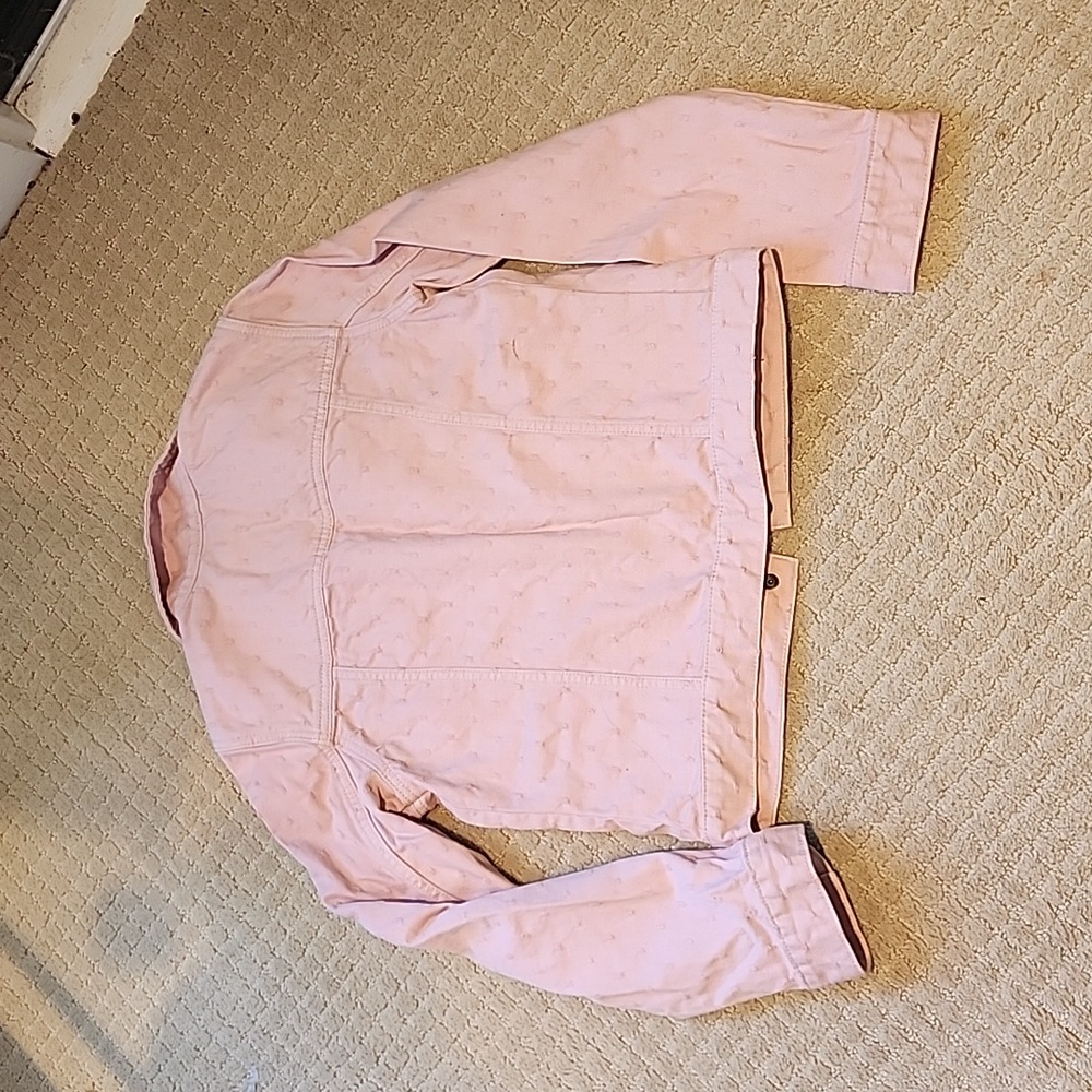 Pink denim jacket - Picture 6 of 6